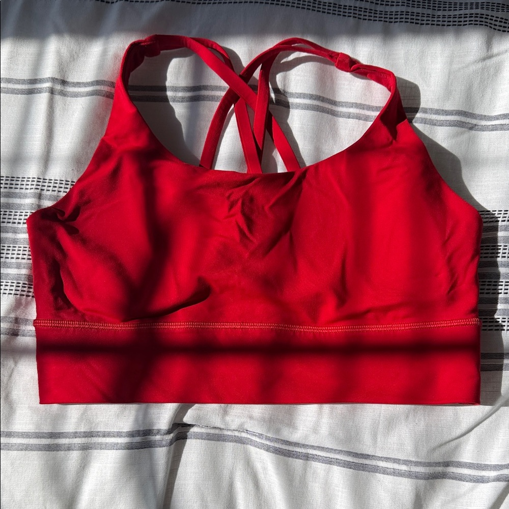 Lululemon Athletica Bold Red Sports Bra
